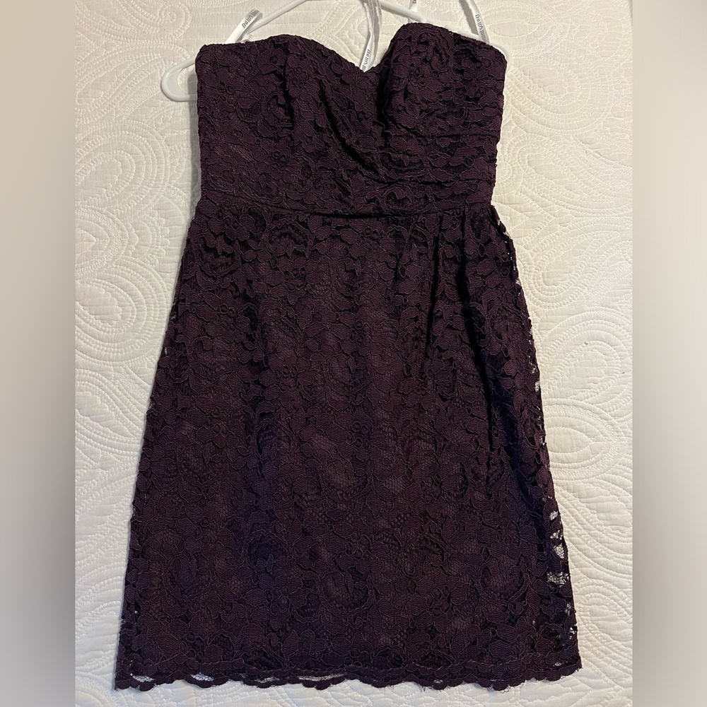 David Bridal purple dress. Size 2.